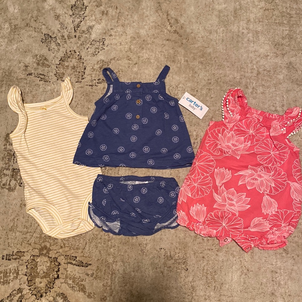 6M Carter’s Outfits NWT